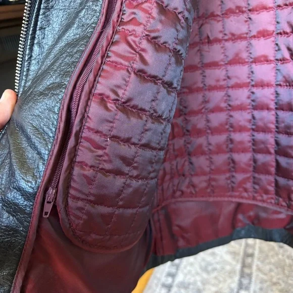 Wilsons Leather Black Zip Front Jacket Women’s Medium Genuine Leather Classic M - Picture 10 of 16